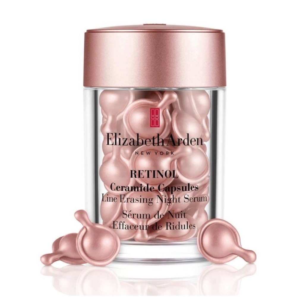 NWT Elizabeth Arden Retinol Ceramide Capsules Line Erasing Night Serum 30 count